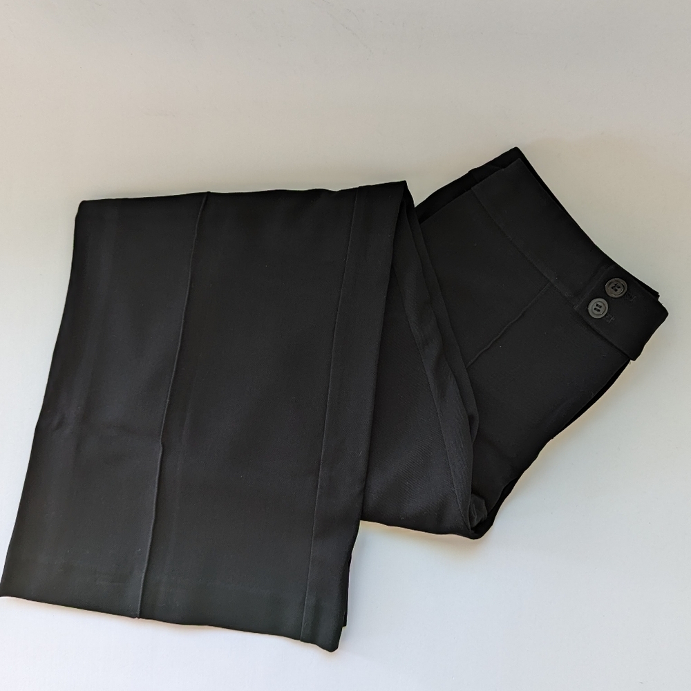 Bandolino Black Wide Leg Slacks Size 8